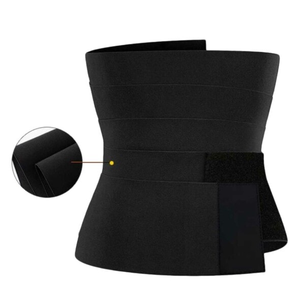 Free Size Vyötärömuotoilija Midjetränare 4m musta black