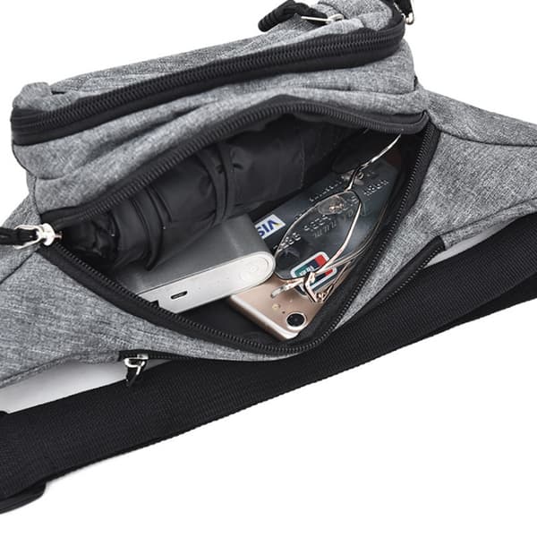Taljetasker Fanny Pack BLÅ Blue
