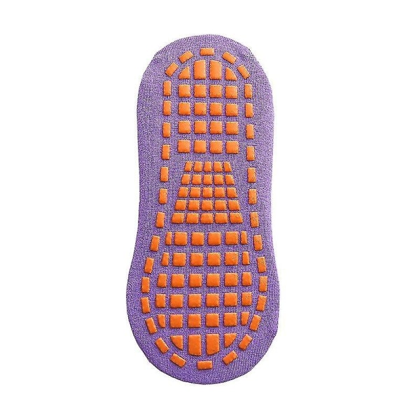 2 par Barn Vuxna Anti-halkstrumpa Trampolinstrumpa Bomull Andas Korta strumpor Elasticitet Sport Pojke Flicka Utanför Barnstrumpor NO10 M