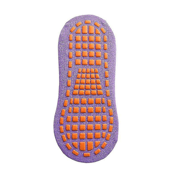 2 par Børn Voksne Anti-skridsok Trampolinsok Bomuld Åndbare korte sokker Elasticitet Sport Dreng Pige Udvendig Børnestrømper NO10 M