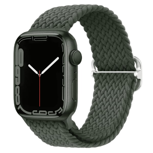 Elastisk Armbånd Vevd Apple Watch 38mm / 40mm / 41mm - GRÅ Grå Grå