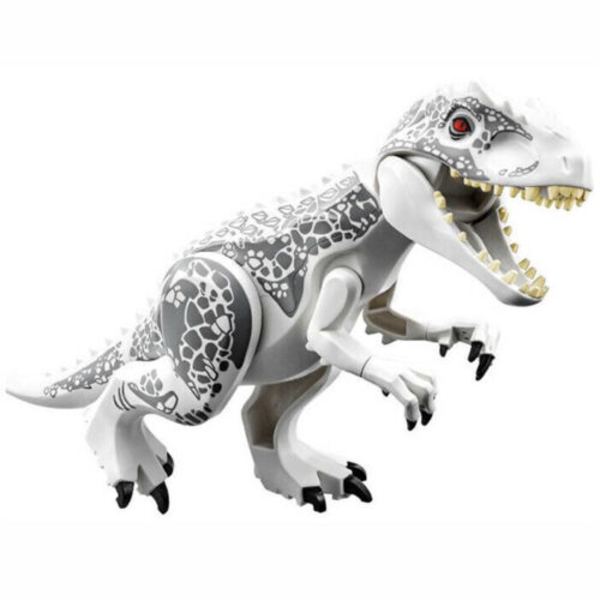Indominus Rex xxl Large Full Size Dinosaur Figur Block Fit En stor dinosaurie