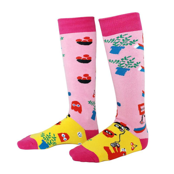 Children's Ski Socks Adult Family Sports Thickened Cotton Socks Warm Towel Bottom Stockings color 4