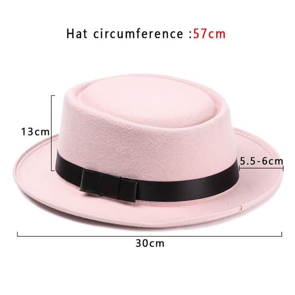 Fedora Hat Jazz Cap Cowboy Hat KAHVI