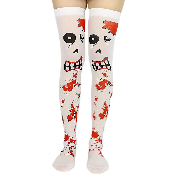 Over Knee Socks Festival -sukat Halloween Party Y -sukat Yellow