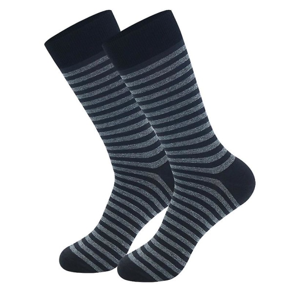 Miesten sukat isokokoiset raidalliset yksiväriset syksyn ja talven miesten sukat color 4