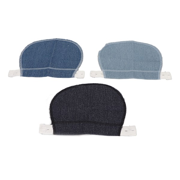 3-pack Graviditetsbyxutvidgare Professionell Bärbar Justerbar Mjuk Elastisk Graviditetsmidjeutvidgare 0.1