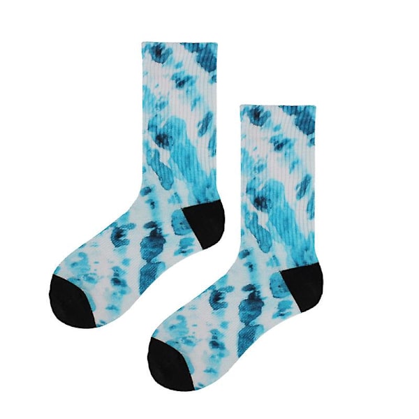 Morsomme kjolesokker for menn Nyhet Fargerik Funky Fancy Morsomt mønstret mannskap Casual Crazy Sokker For Menn Far 10
