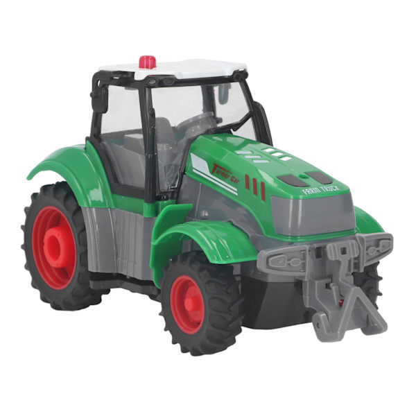 WX Head Farm Tractor Inertia Powered Smooth Edges Farmer Truck Construction Toy for Indoor Outdoor Play Pink