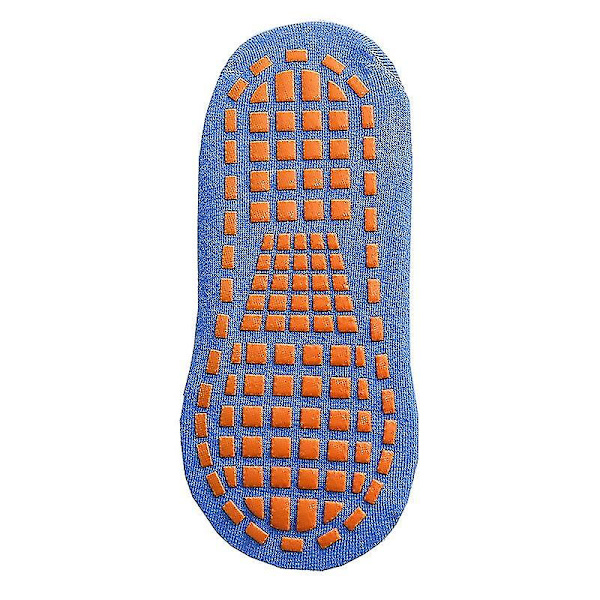 2 par Barn Vuxna Anti-halkstrumpa Trampolinstrumpa Bomull Andas Korta strumpor Elasticitet Sport Pojke Flicka Utanför Barnstrumpor NO2 L