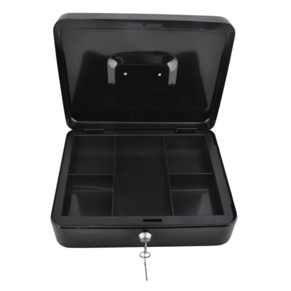 Pengekasse - 30x24x9cm Black Svart