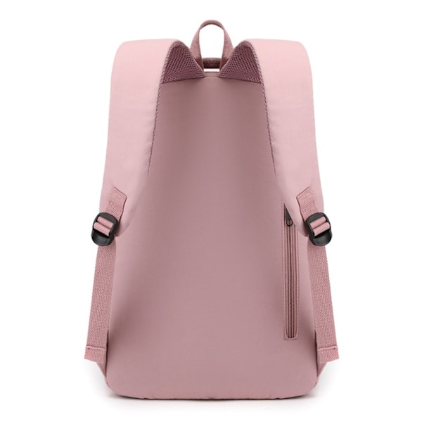 Koululaukut naisille Matka Suuri kapasiteetti Reppu Pink