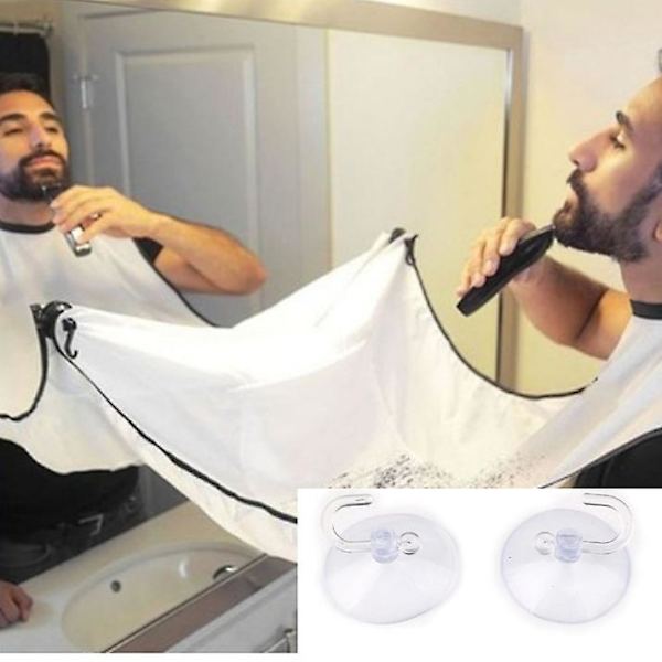 Skäggtrimmer Catcher Förkläde White