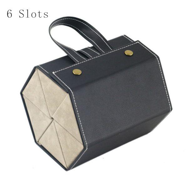 Flera platser Solglasögon Organizer Case Vikbar glasögon förvaringsbox Black 4 Slots