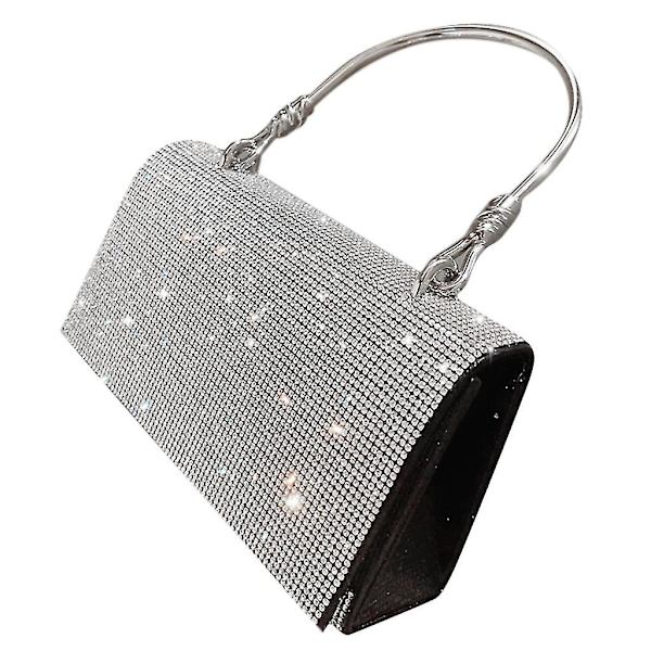 Kvinders bryllup clutches håndtaske Dame aftentaske Glitter Chain Crossbody taske