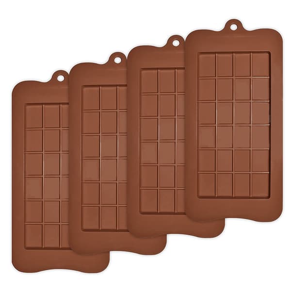 Molds för chokladmatklassad form non-stick set om 4