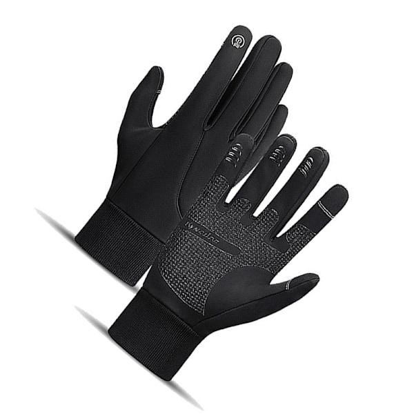 Sorte termiske handsker for ultimativ varme M M