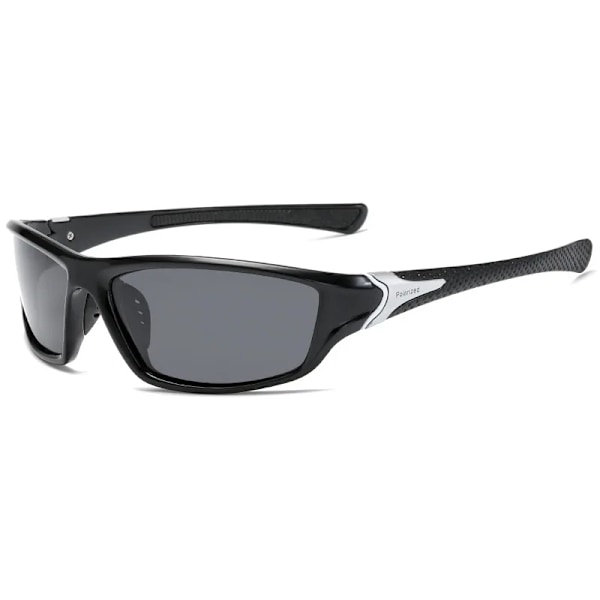 Fotokromiske Cykelbriller Herre Solbriller Damer Landevejscykel Briller Polariserede til cykel Sportsbriller Cykelbriller Mtb BLACK LEG GREY LEN