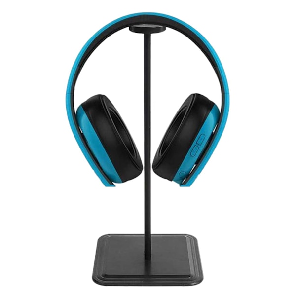 Svart Hodetelefonstativ Hodetelefonholder Headsetstativ Stativ for Hodetelefoner svart black