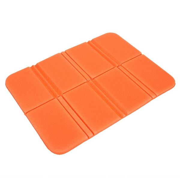 Bärbar Vattentät Vikbar Sittkudde och Picknickmatta Pad Cover (Orange) Orange