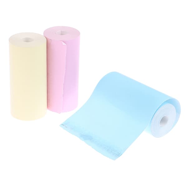 3 ruller bærbar miniprinter termisk papir 57x2