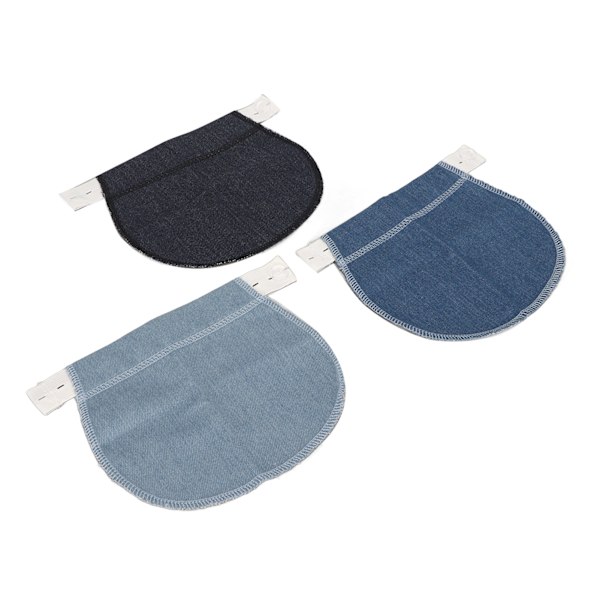3-pack Graviditetsbyxutvidgare Professionell Bärbar Justerbar Mjuk Elastisk Graviditetsmidjeutvidgare 0.1