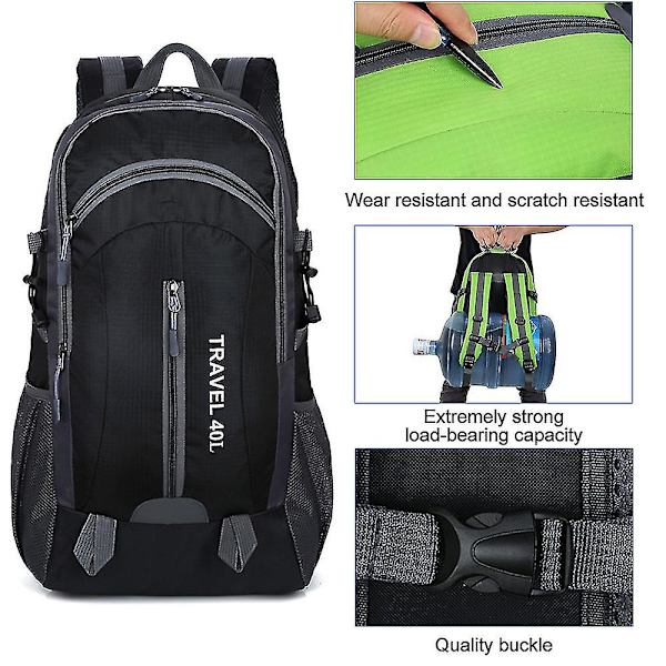 Utomhus vandringsväska Vattentät resväska män med USB sport och fritid. style2