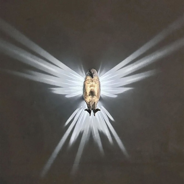 3D Creative Vegglampe 3D Eagle Vegglampe 3D Lion Vegglampe 3D Owl Vegglampe eagle