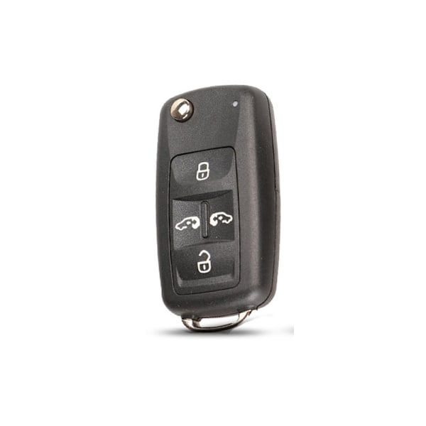 Nøglehus til VW, Sharan, Tiguan, Golf, Sagitar, MK6 Polo, Touareg, Coque-udskiftning, 4/5 knapper 4 BOTTONS