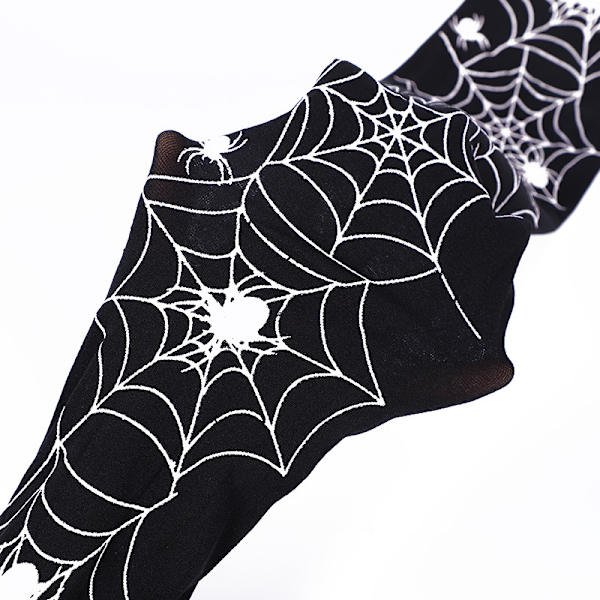 5 delar Spider Weave Tights Strumpor, Svarta, One Size