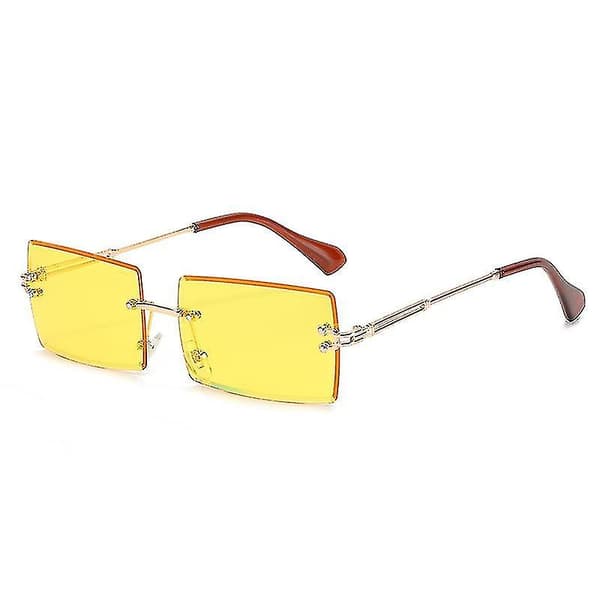Aurinkolasit Rimless Square Aurinkolasit Muoti Pienet Lasit Aurinkolasit Pc 15