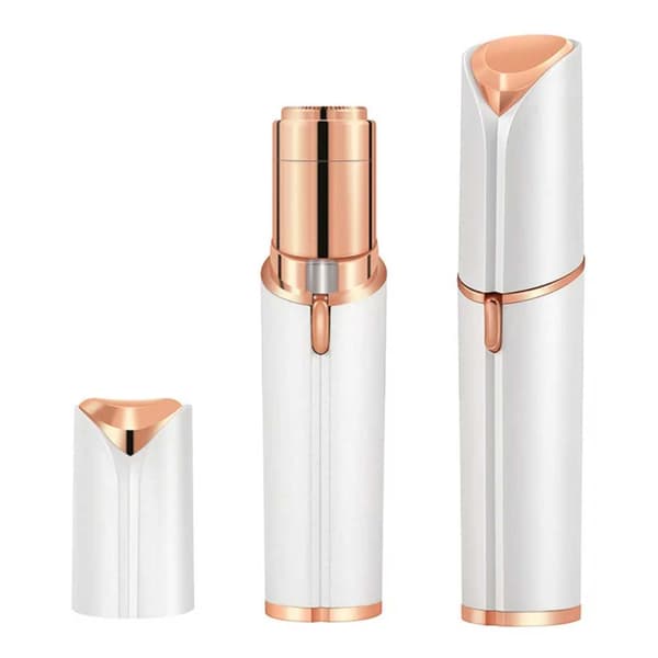 Mini Epilator - Trimmer för Ögonbryn, Ansiktshår, Näshår, Armhår vit white