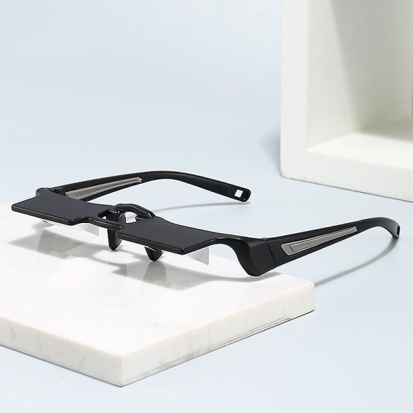Lazy briller Speil briller 90 graders briller for å legge ned avlesning
