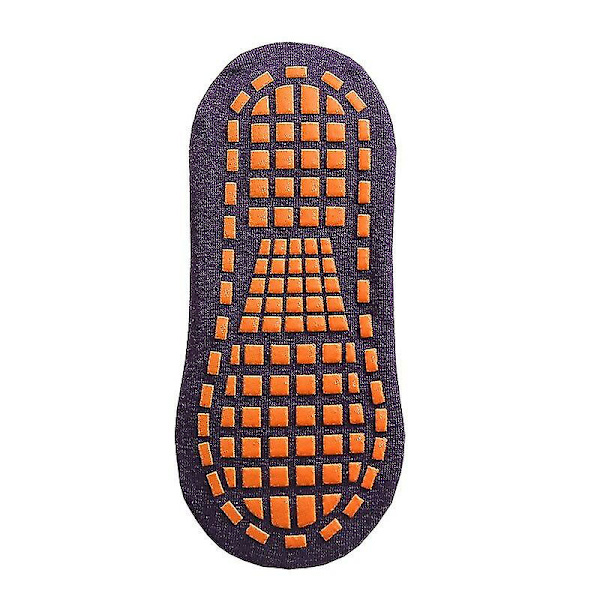 2 par Barn Vuxna Anti-halkstrumpa Trampolinstrumpa Bomull Andas Korta strumpor Elasticitet Sport Pojke Flicka Utanför Barnstrumpor NO3 M
