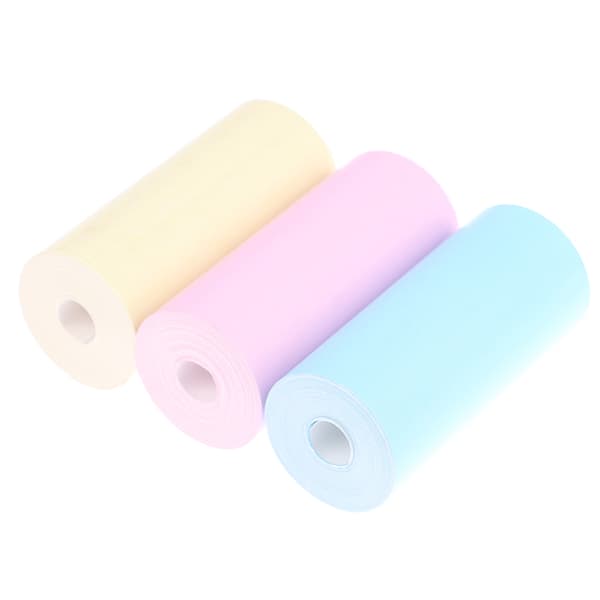 3 ruller bærbar miniprinter termisk papir 57x2