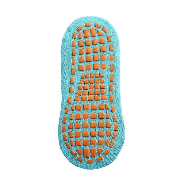 2 par Barn Vuxna Anti-halkstrumpa Trampolinstrumpa Bomull Andas Korta strumpor Elasticitet Sport Pojke Flicka Utanför Barnstrumpor NO5 L