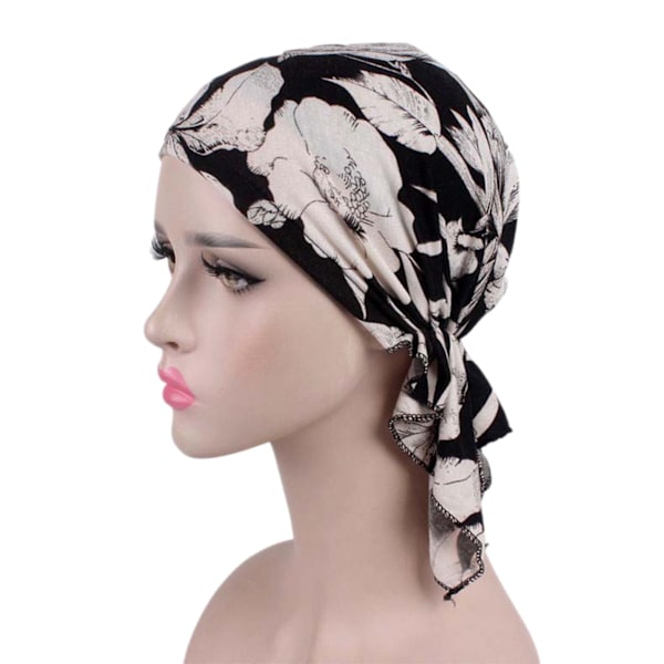 Dame Elastisk Bandana Chemo Cap Dame Hårtilbehør