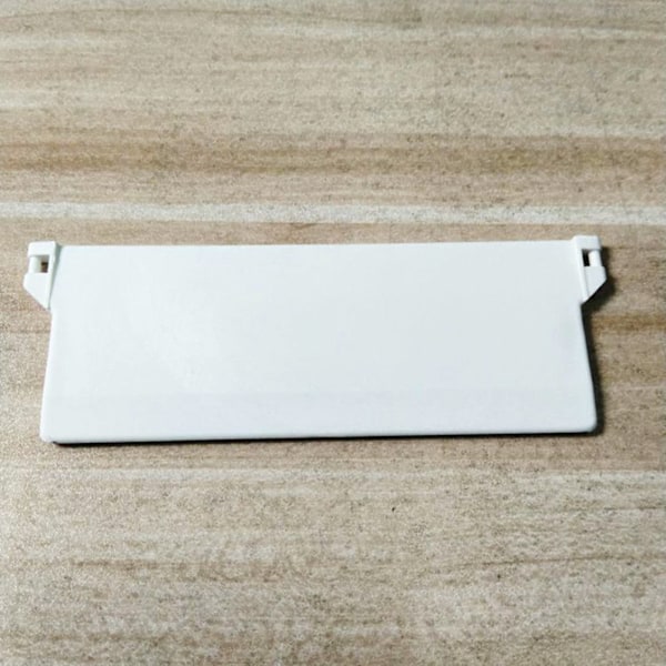 Plastbottenplatta 127 mm Set med 10 bärbara vertikala rullgardiner med vikter