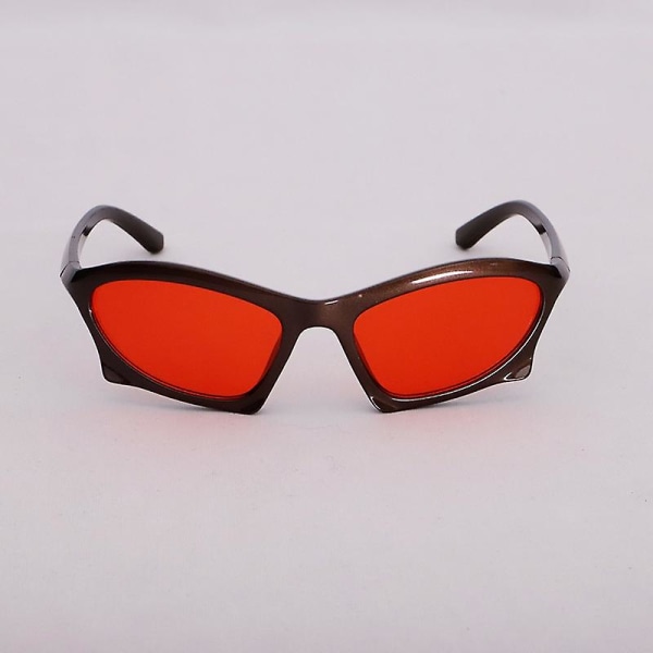 Polariserade solglasögon utomhusglasögon för ridglasögon Vindtäta ögonskyddssolglasögon Red