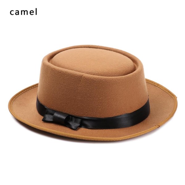 Fedora Hat Jazz cap Cap CAMEL