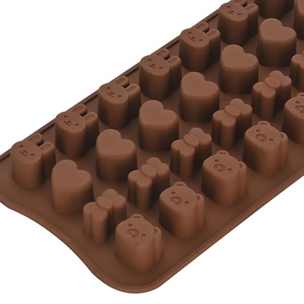 Søt Gjenbrukbar Silikonform for Sjokoladegodis, Isbiter, Gelé og Pudding - Modell CC-090