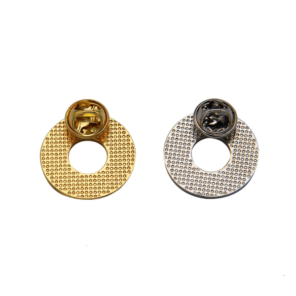 17 färger UN SDG Pin-emblem (guld, silver)