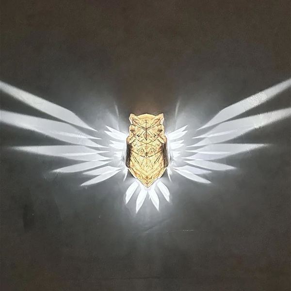 3D Creative seinävalaisin 3D Eagle seinävalaisin 3D Lion seinävalaisin 3D pöllö seinävalaisin owl
