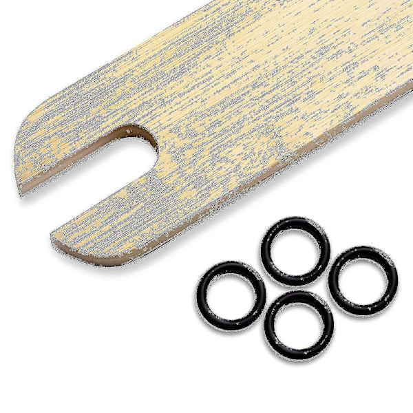 Trefotstøtte for Høy Stol Fotstøtte Komfortabel Støtte For 4,2cm Lang Stol