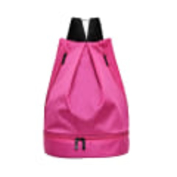 Rygsæk med snoretræk Stringtaske Vandtæt med skorum, vådtørre snøretasker til mænd Kvinder Gym Yoga Shopping Svøm