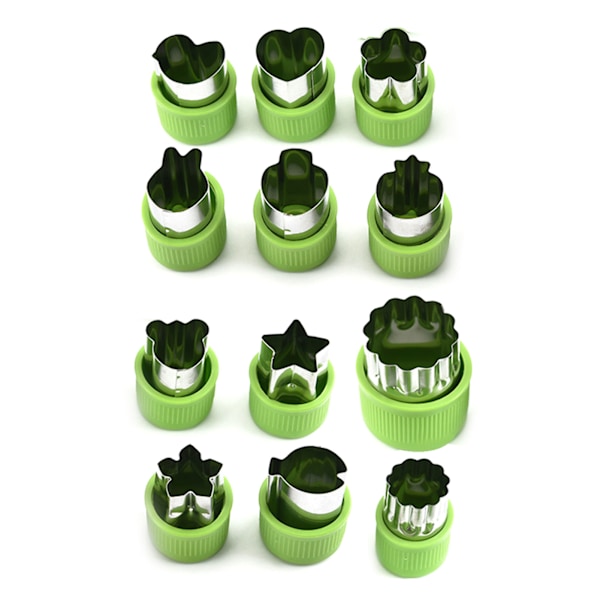 Kakstämplar Form, Bakverktyg för Barn, För Bento-låda och Dekorering, Främja Hälsosam Kost, Mini Paj av Rostfritt Stål, Hållbar Återanvändbar Design
