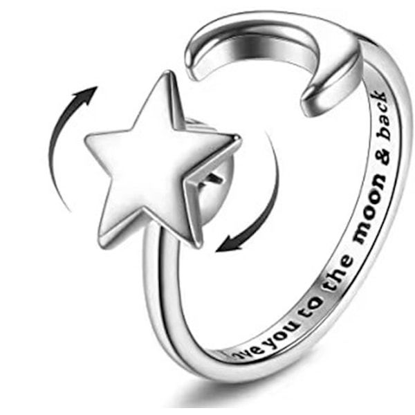 Antistressring, 4 Ringar Flerfärgad MultiColor