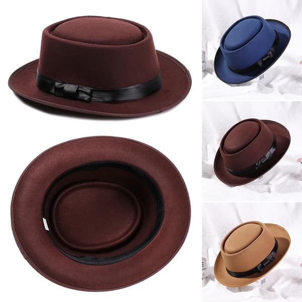 Fedora Hat Jazz Cap Cowboy Hat KAHVI