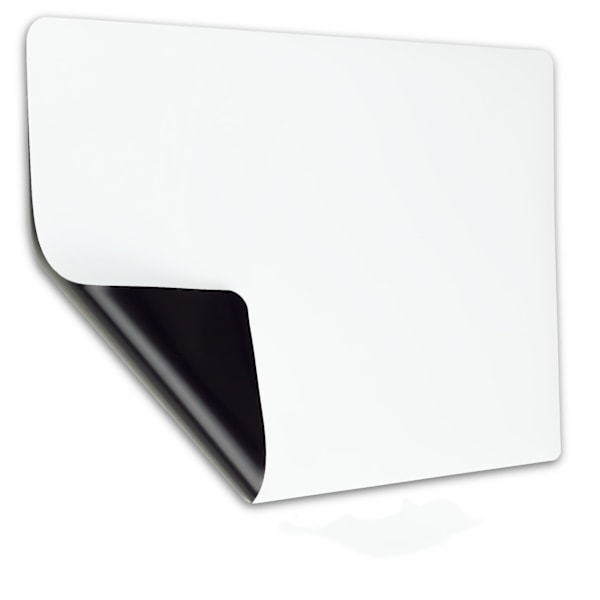 Magnetisk whiteboard-tavla för kylskåp Vit Vit A3