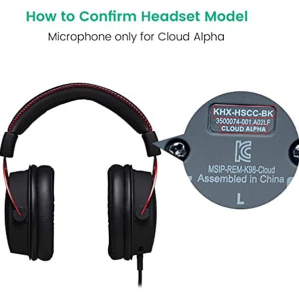 Mikrofon for HyperX Cloud Alpha S – erstatningsmikrofon